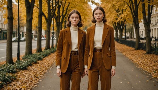 Intégrer les pièces en velours côtelé dans ses tenues d automne