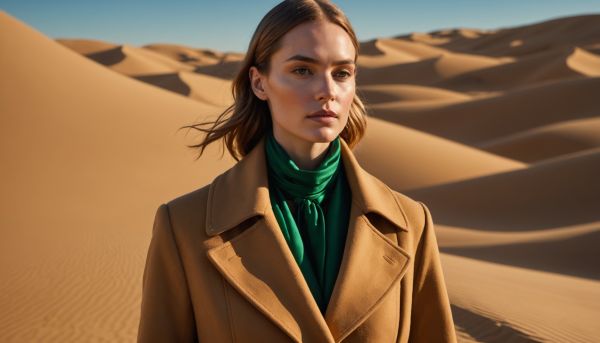 Porter des foulards en soie colorés pour réveiller un manteau